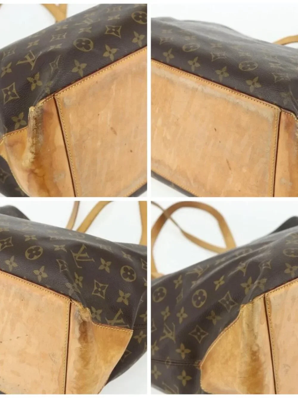 LOUIS VUITTON Monogram Sac Shopping GM Tote Bag M51110 LV Auth ka4033